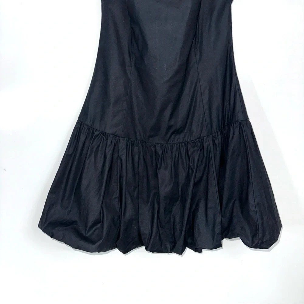 Reformation Black Babette Mini Dress - Picture 4 of 10